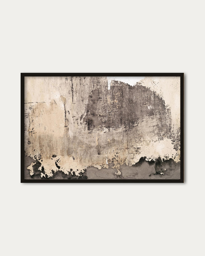 Bronze Abstract Texture Wall Art Print