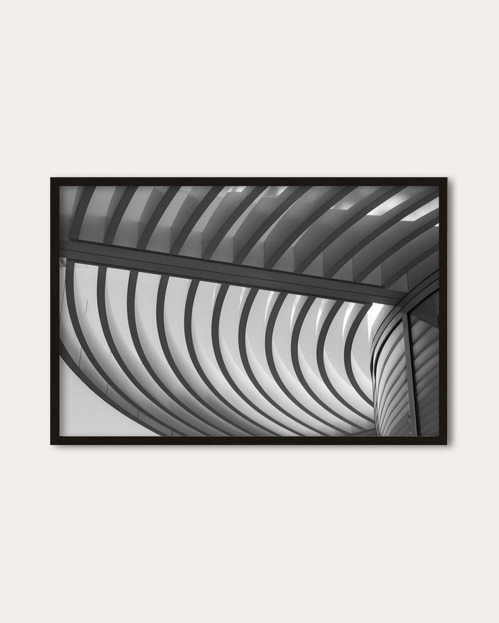 Monochrome Architecture Wall Art Print