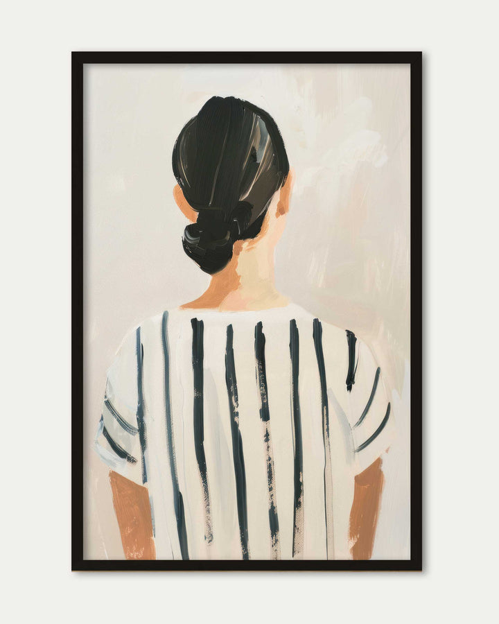 Holding Back Art Print