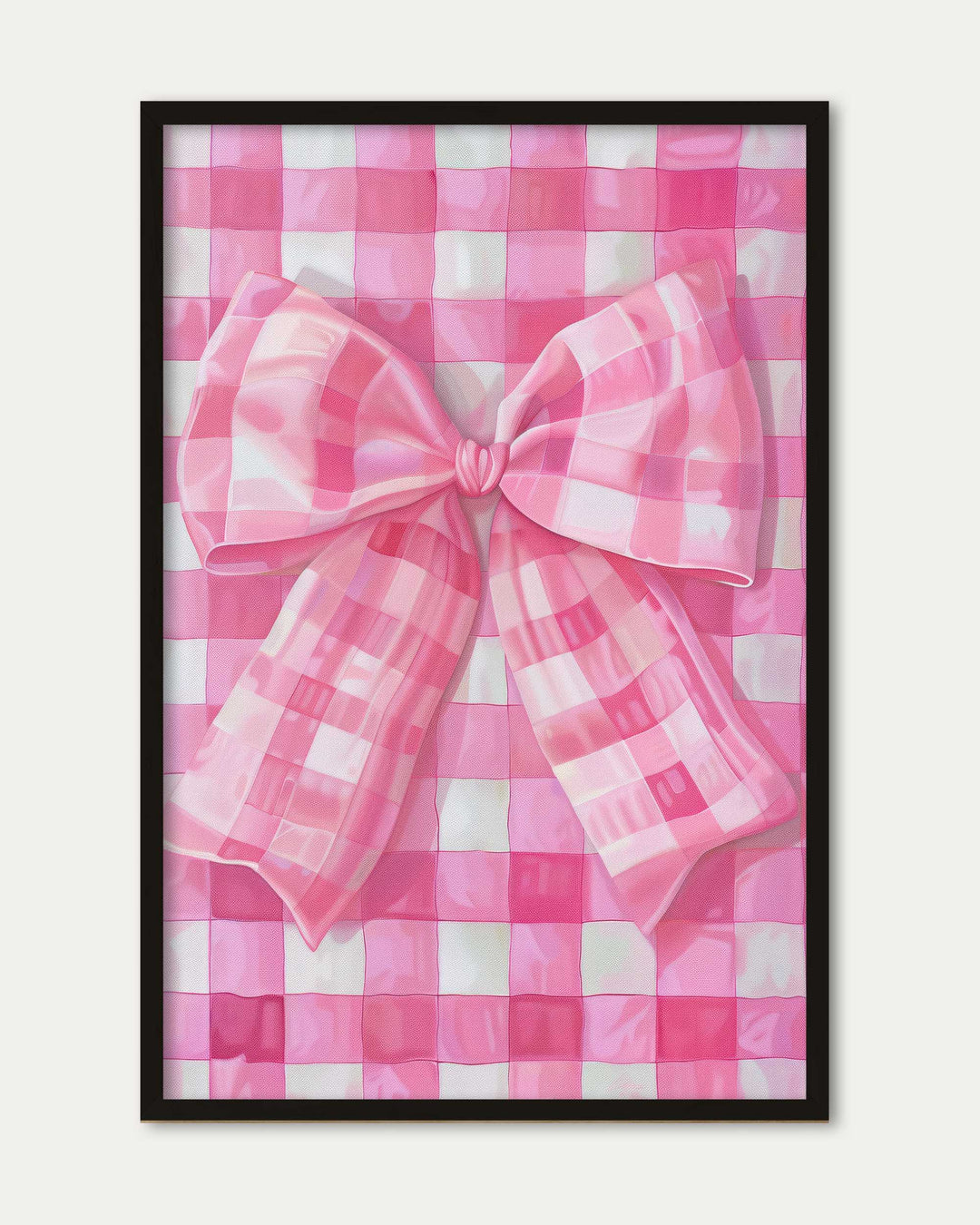 Pink Ribbon Wall Art