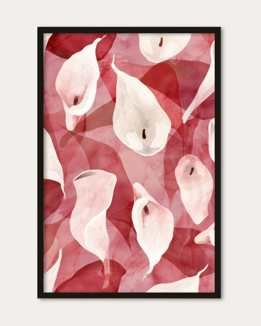 Lily Red Art Print