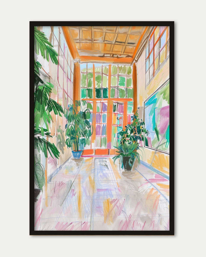 Garden Room Study Wall Art