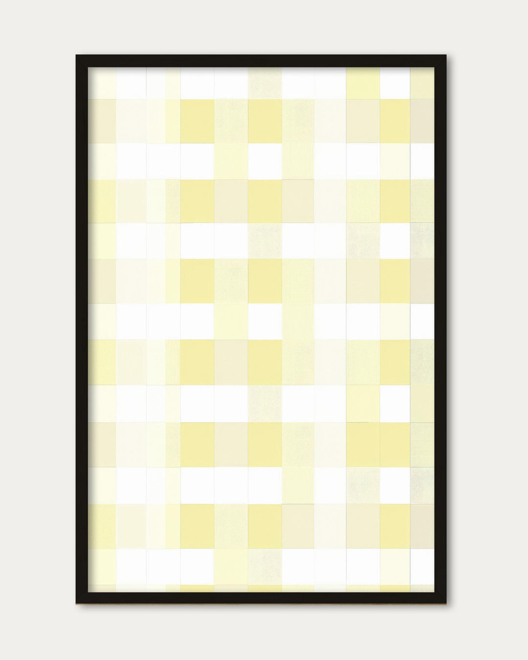 Yellow Pattern Art Print