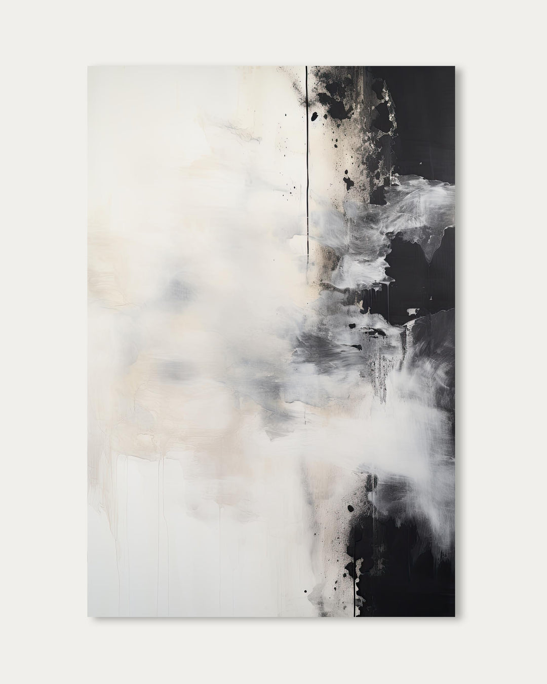 Mono Abstraction III Art Print