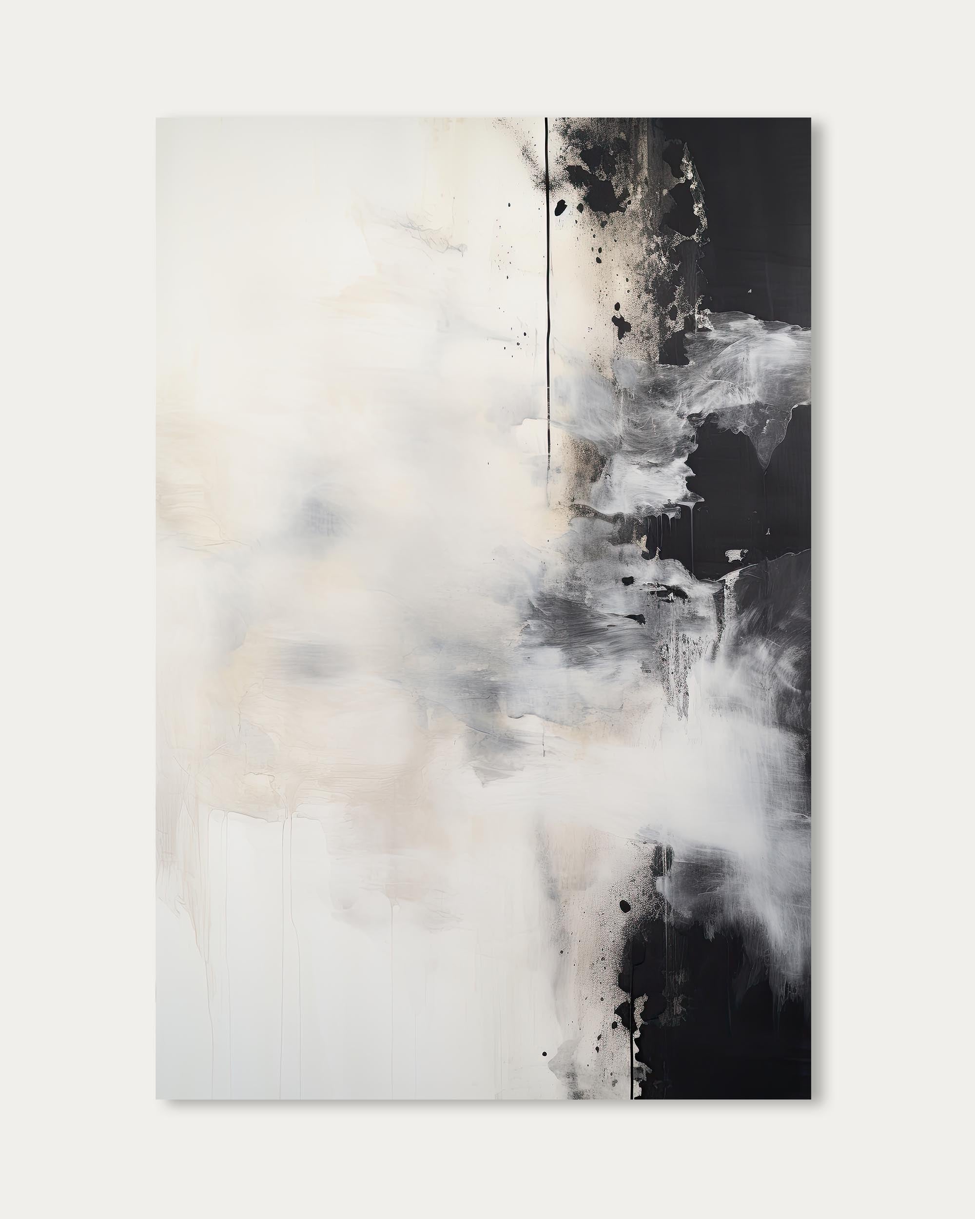 Mono Abstraction III Art Print