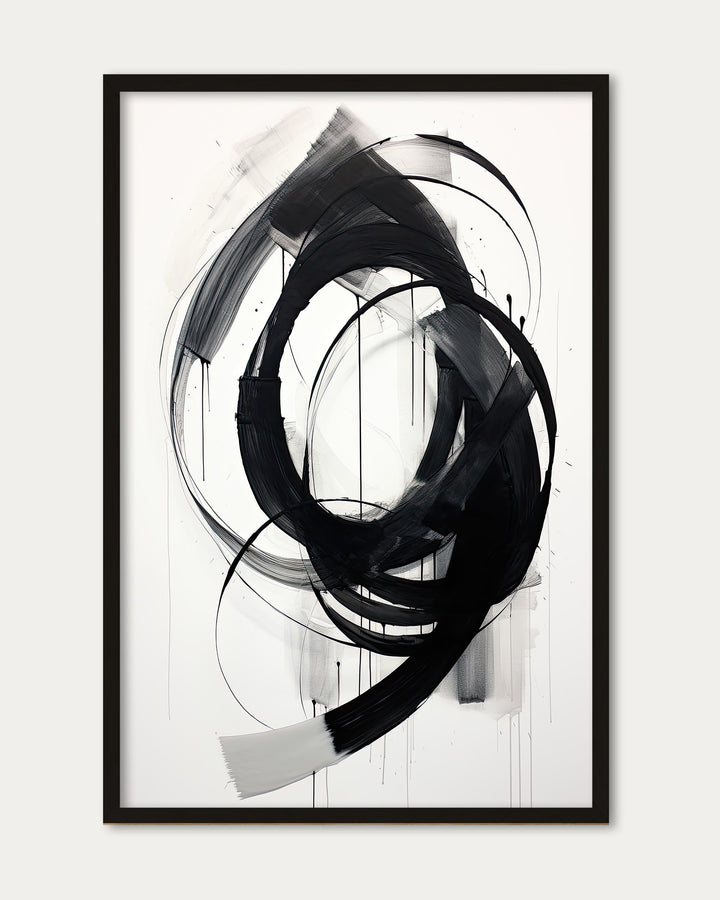 Marks Abstract Art Print