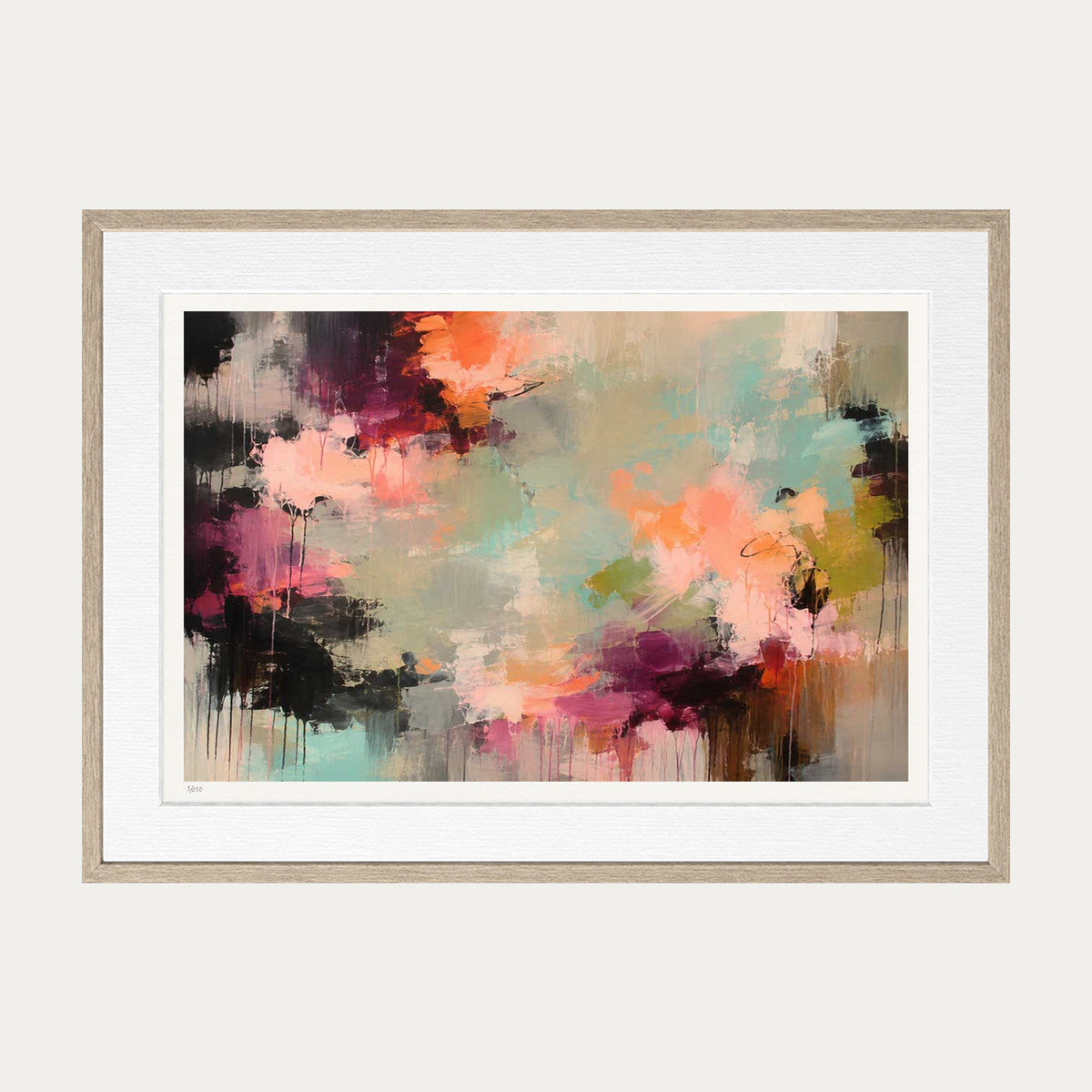 Blossom Dream | Limited Edition Print — Oak Frame