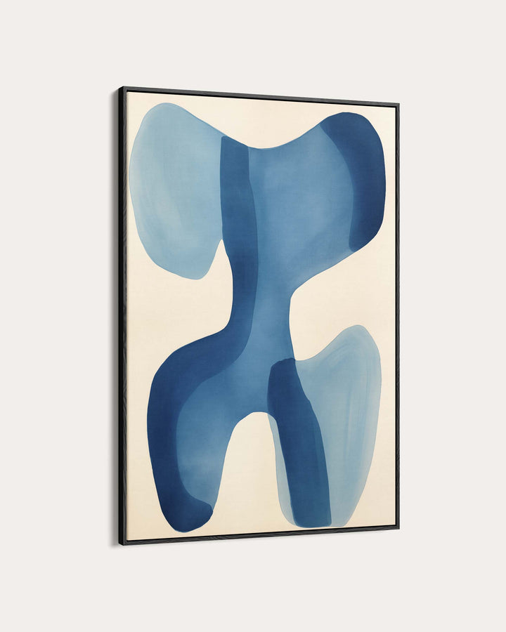 Organic Blue III Art Print