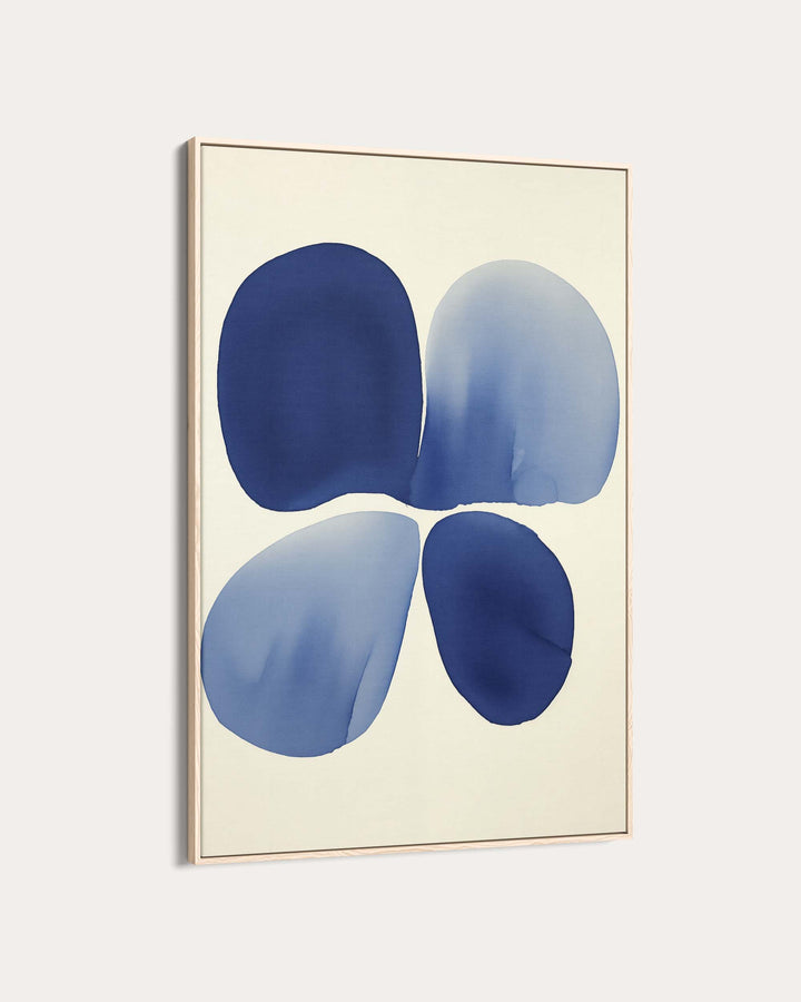 Organic Blue Art Print