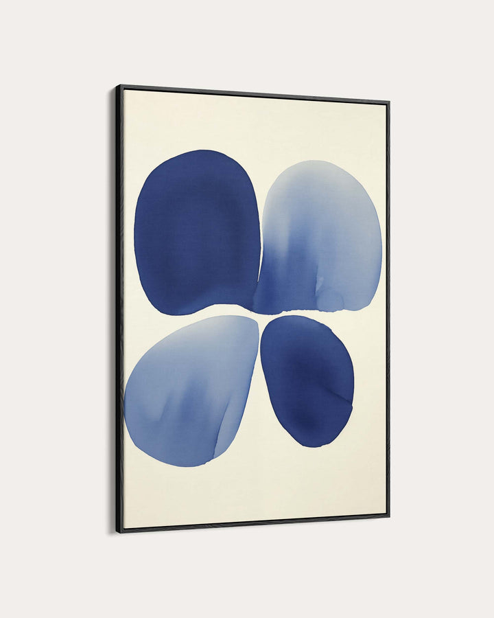 Organic Blue Art Print