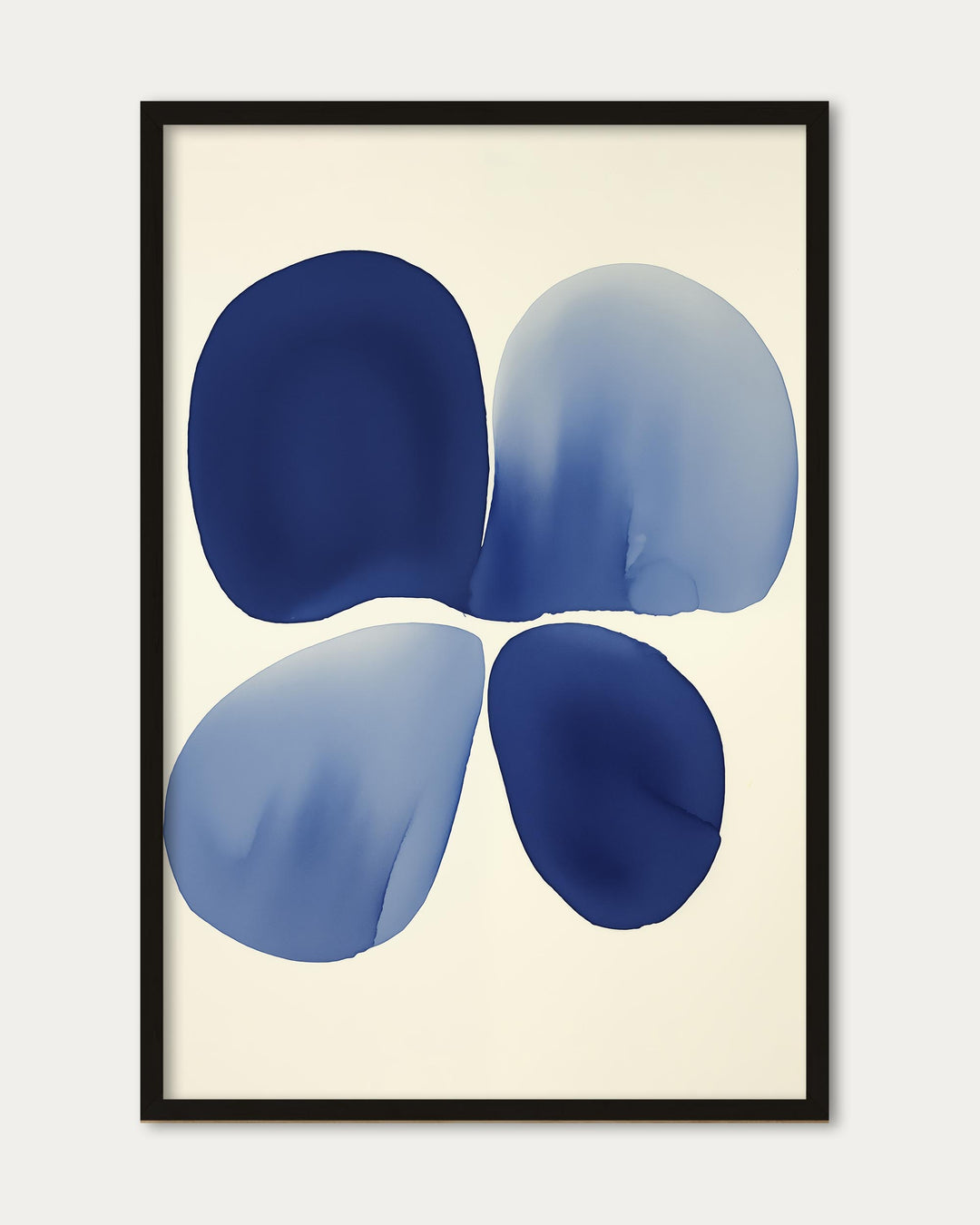 Organic Blue Art Print