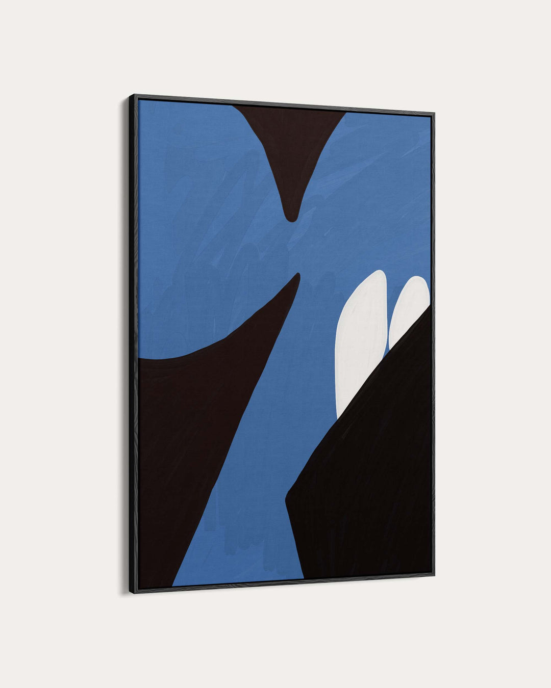Blue On Black Wall Art