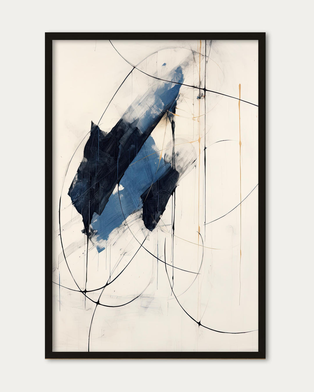 Figures At 3AM Art Print