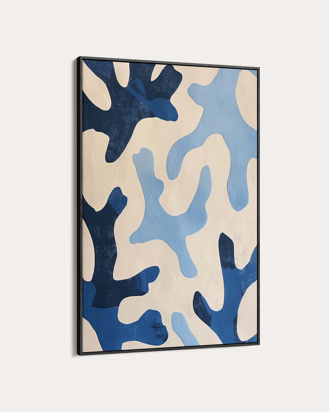 Blue Coral Wall Art Print