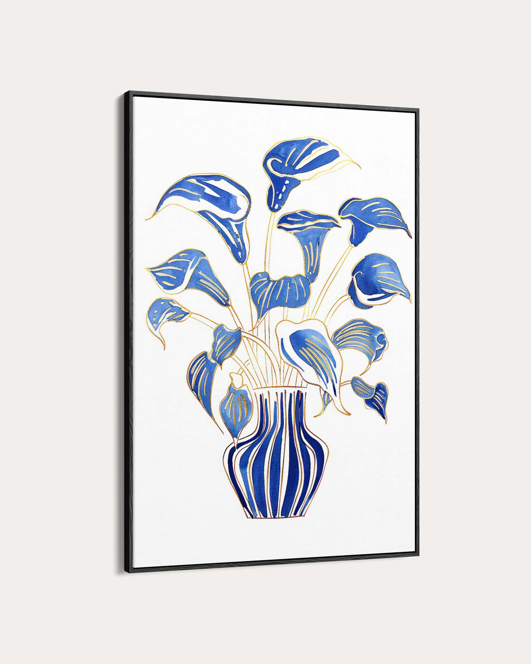 Lily Blue Art Print