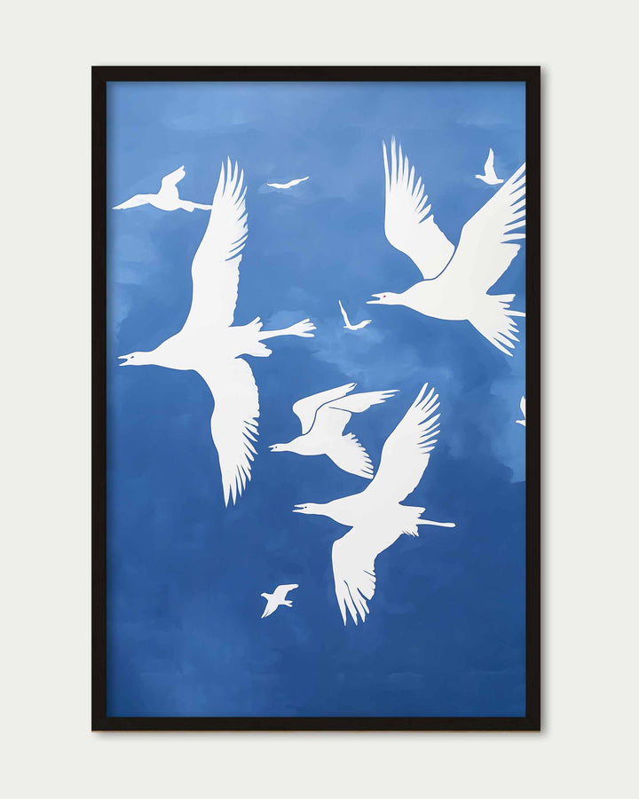 The Flock Art Print