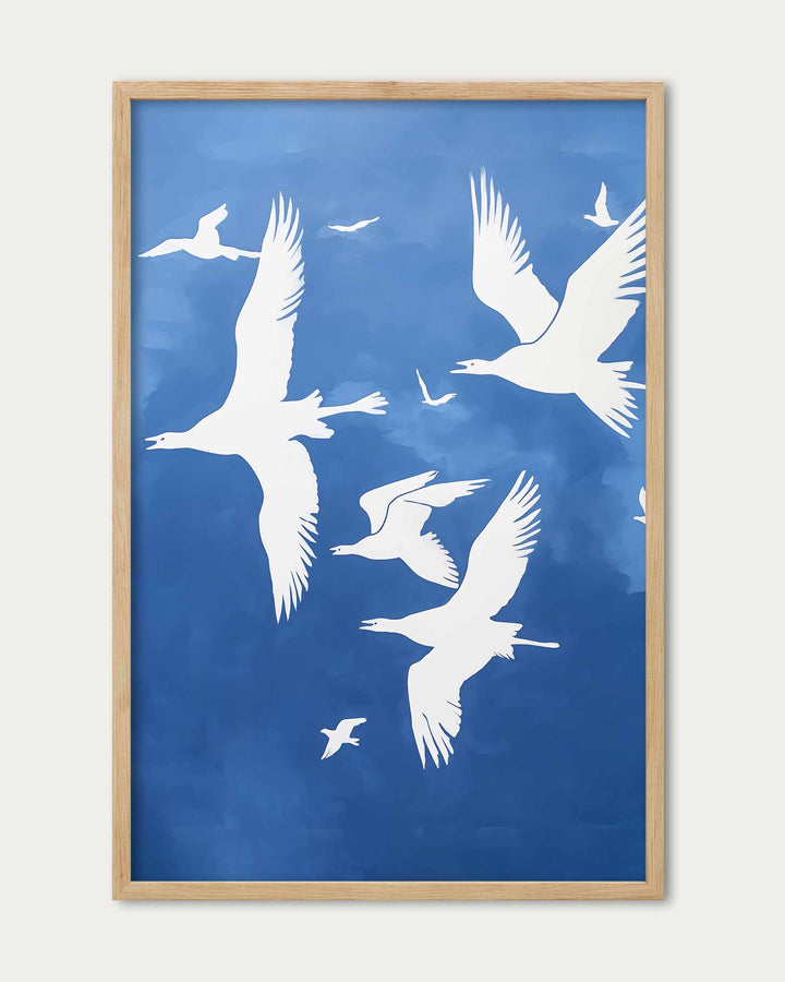 The Flock Art Print