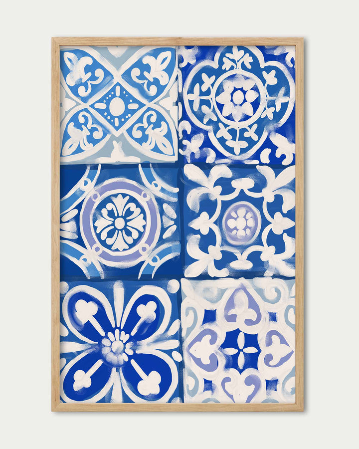 Greek Tile Art Print