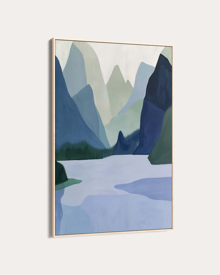 The Lake Wall Art Print