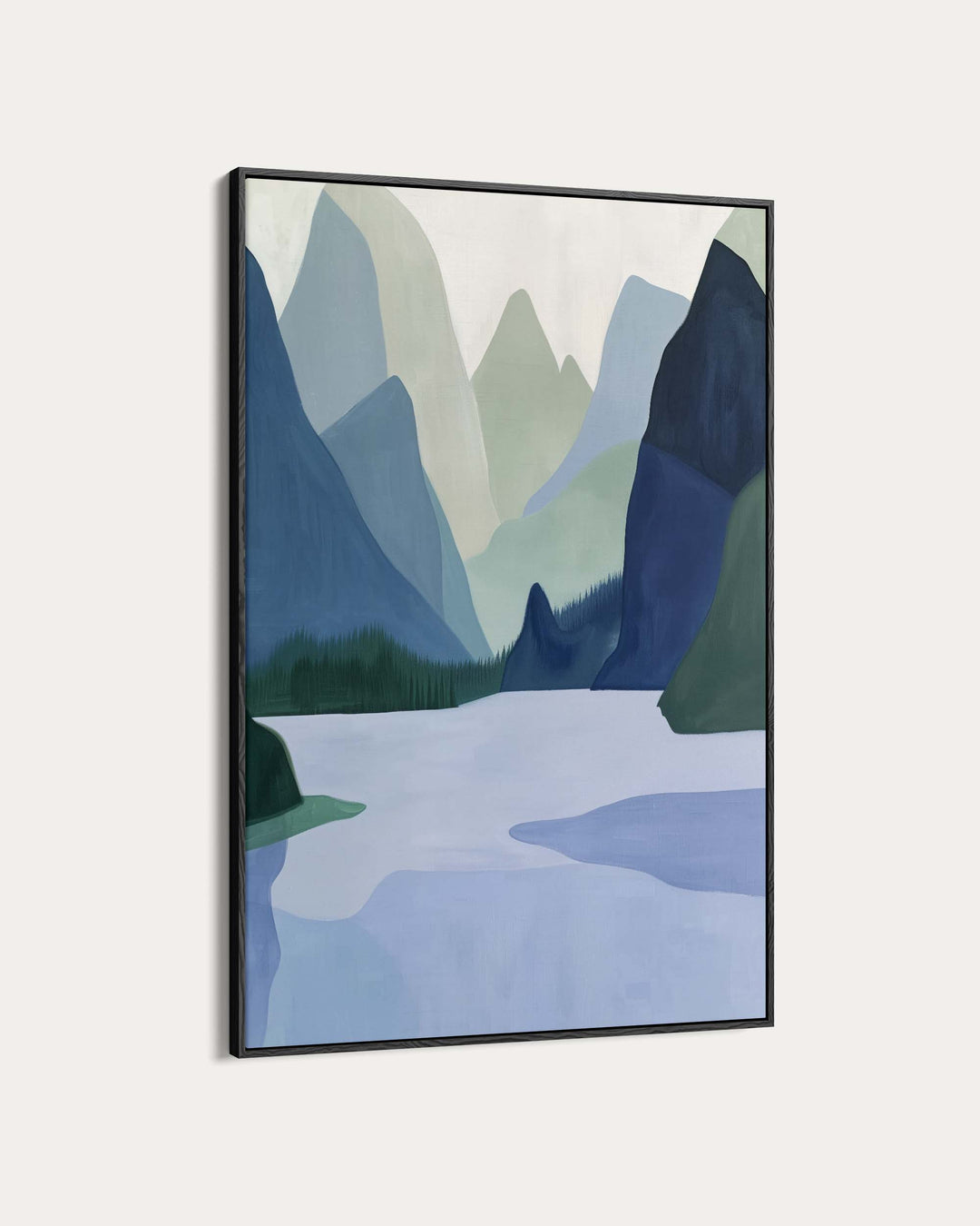 The Lake Wall Art Print