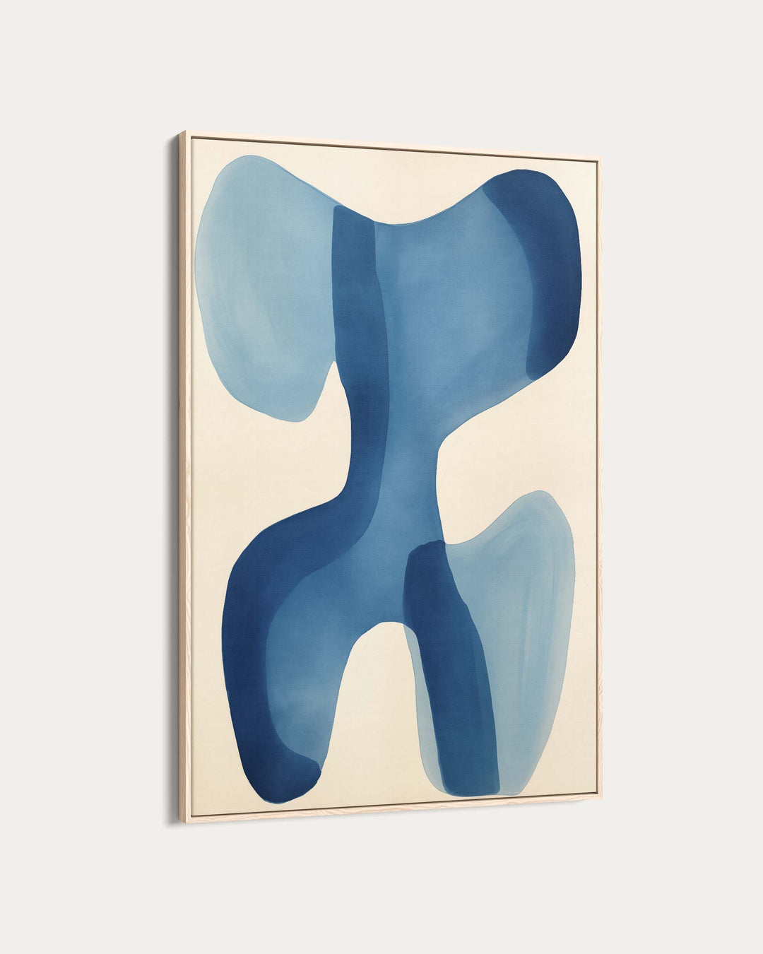 Organic Blue III Art Print