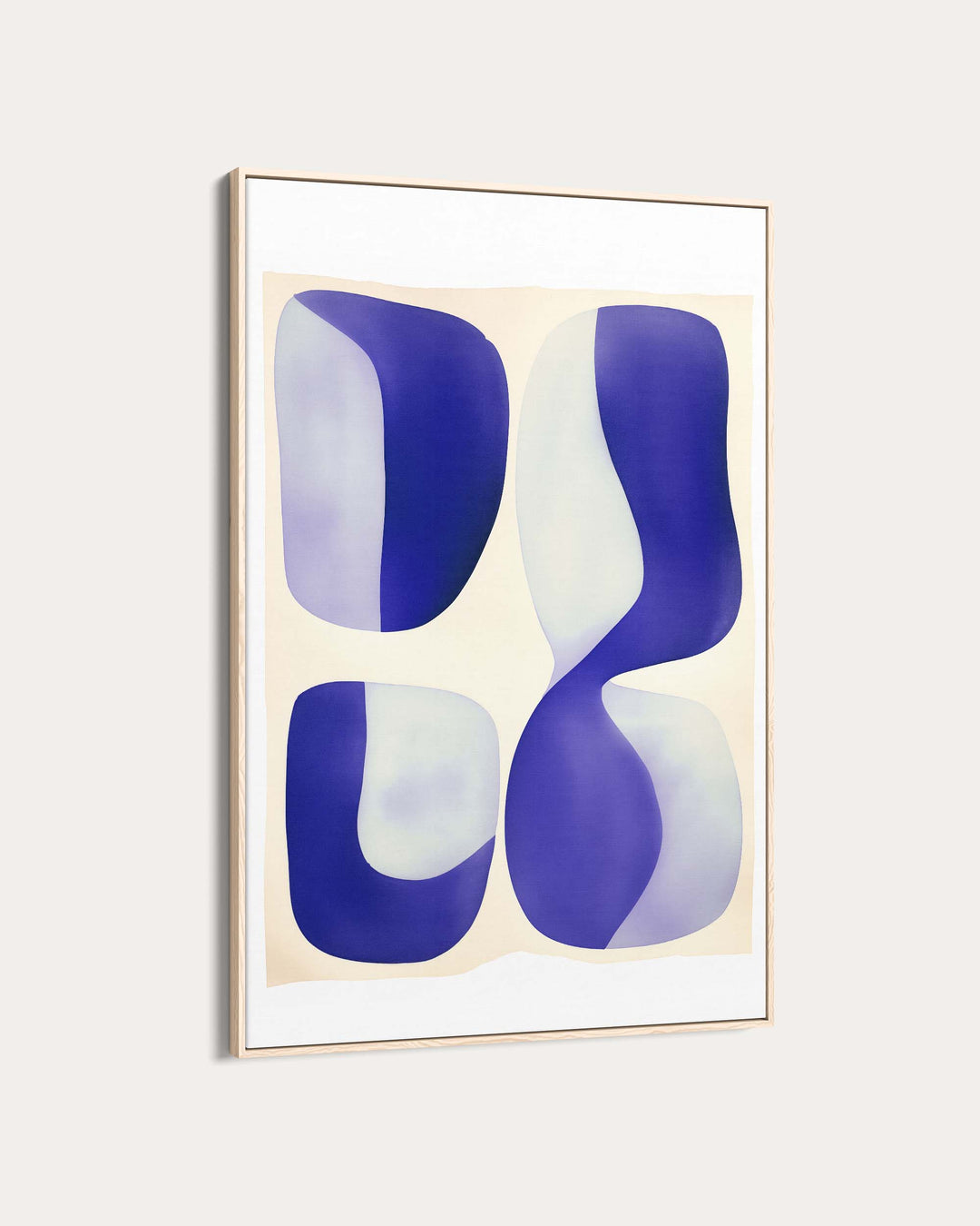 Organic Blue II Art Print