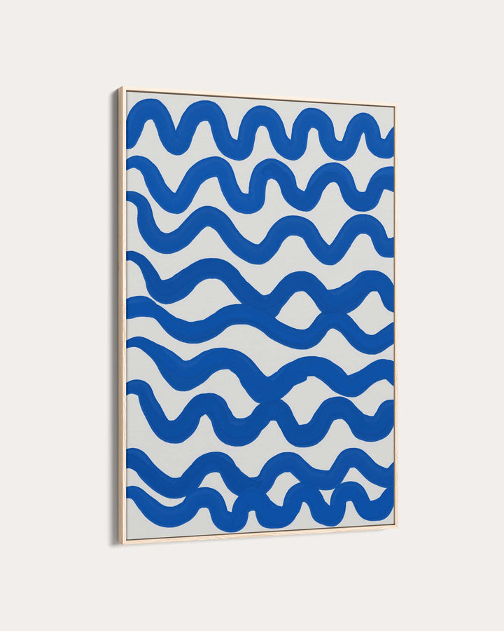 Blue Waves Art