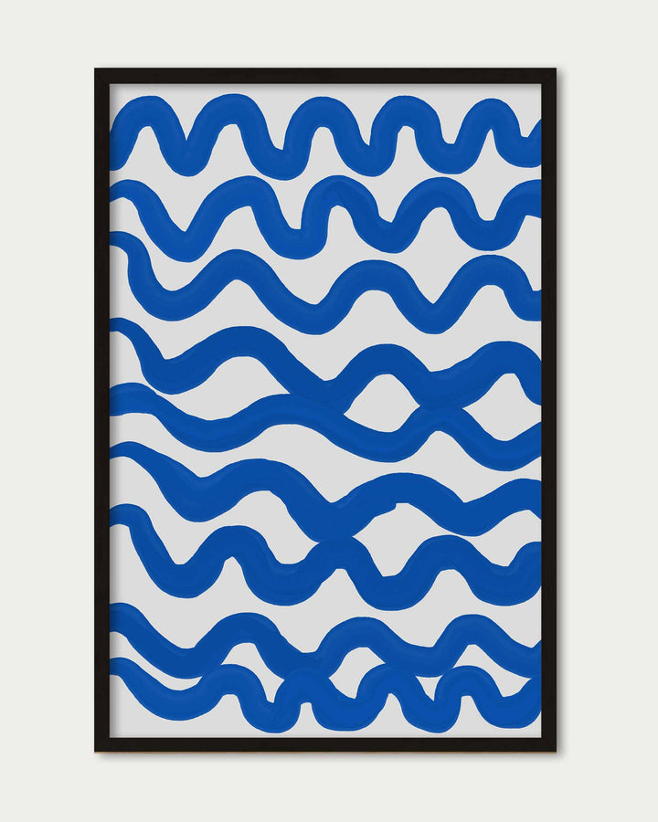Blue Waves Art