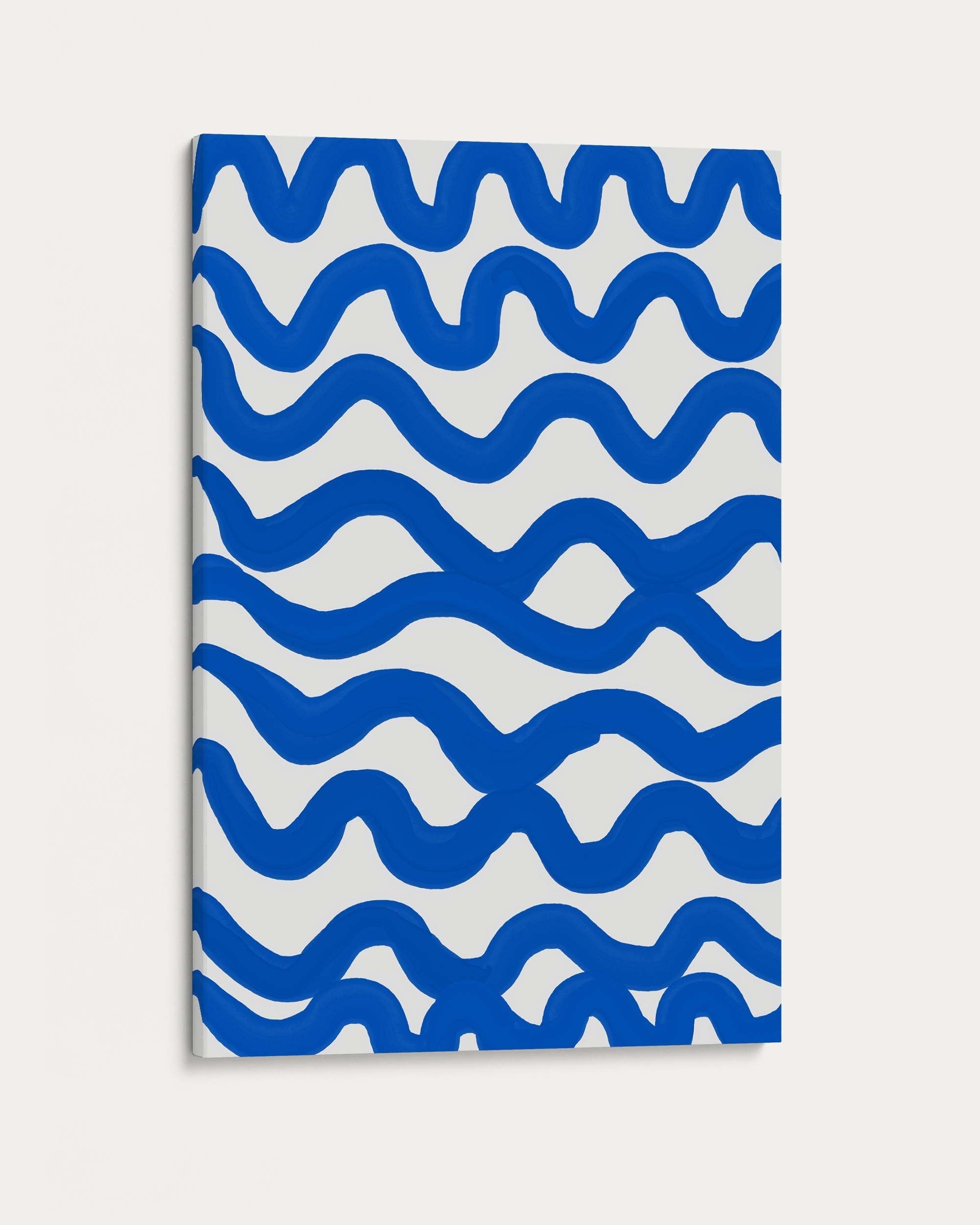 Blue Waves Art Print