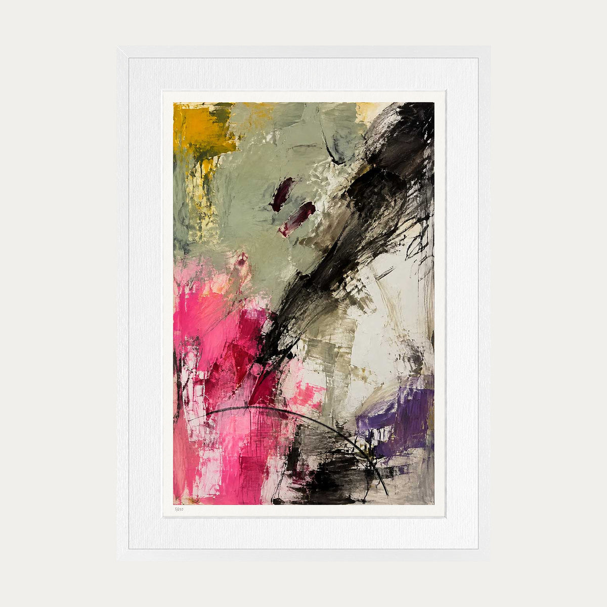 Blurred Boundaries | Limited Edition — White Frame