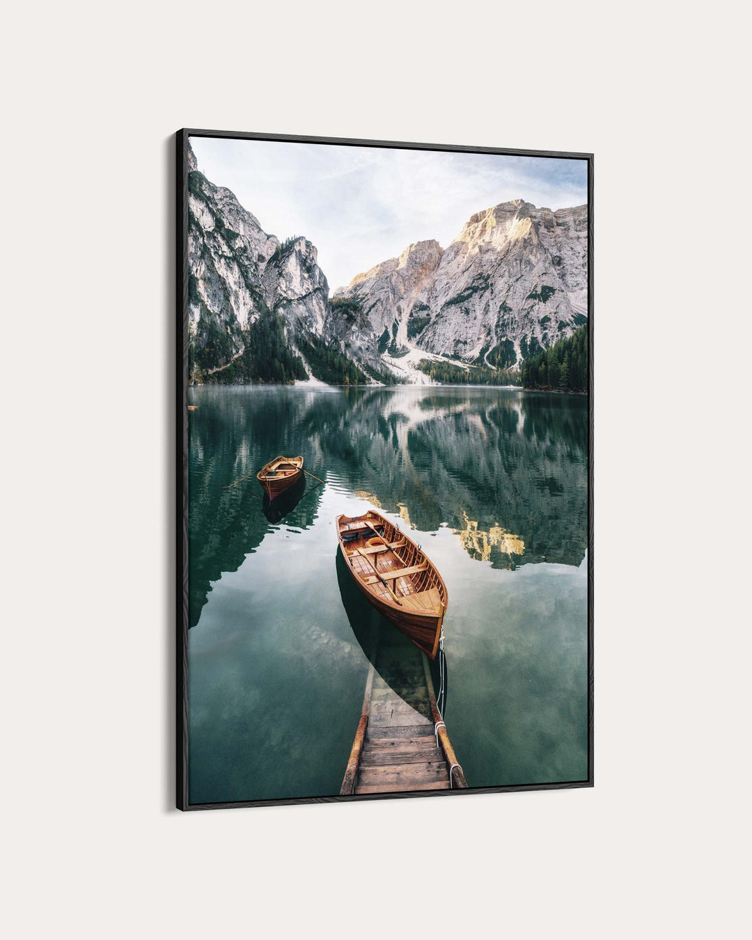 Boat Lake Wall Art Print