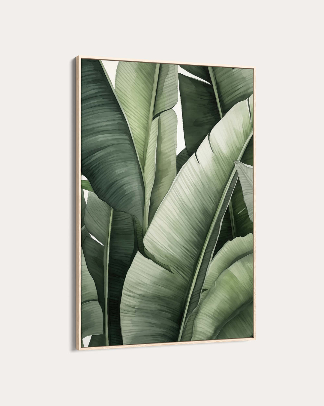 Banana Leaf Art Print