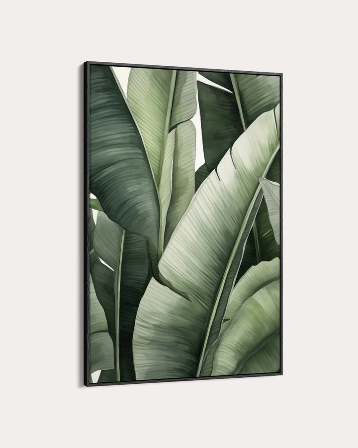 Banana Leaf Art Print