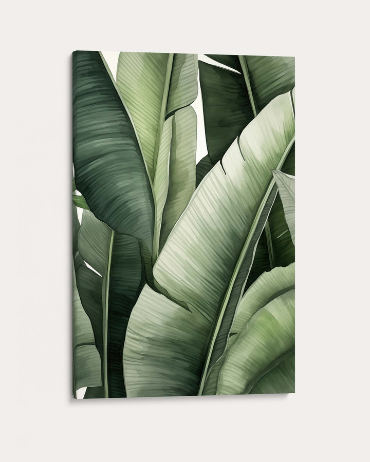Banana Leaf Art Print