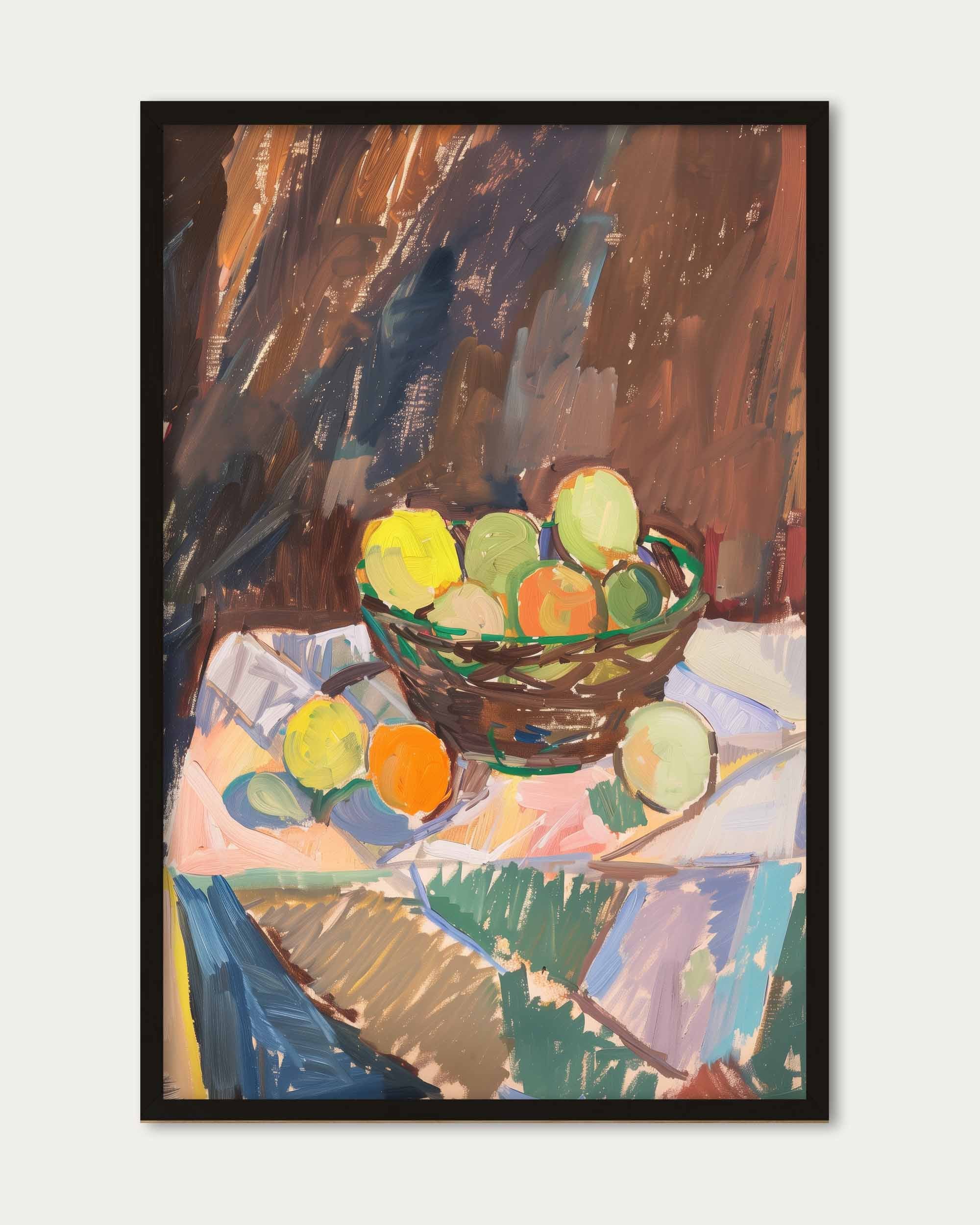 Fruit Basket Wall Art Print