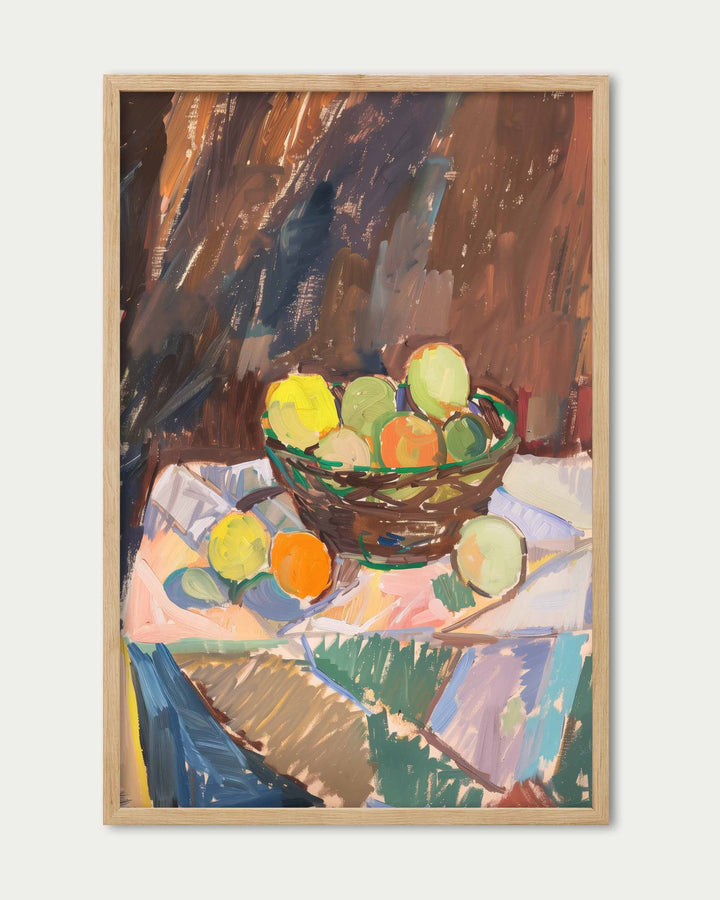 Fruit Basket Wall Art Print
