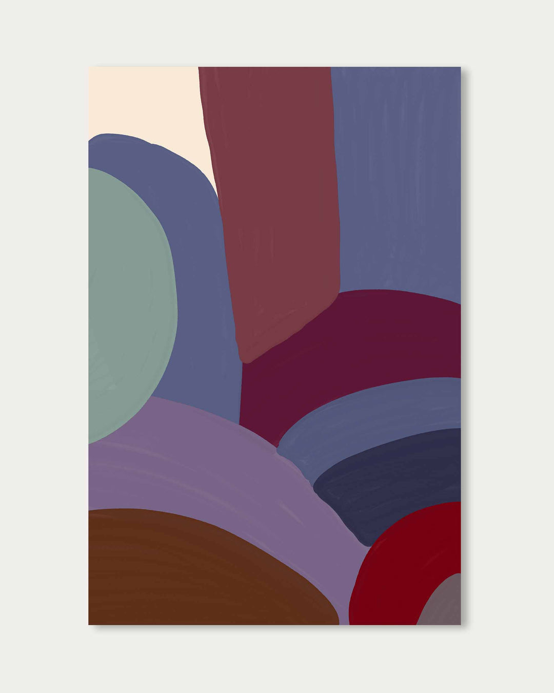 Abstract Pattern Wall Art Print