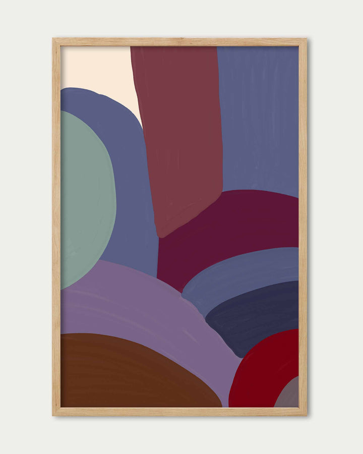 Abstract Pattern Wall Art Print