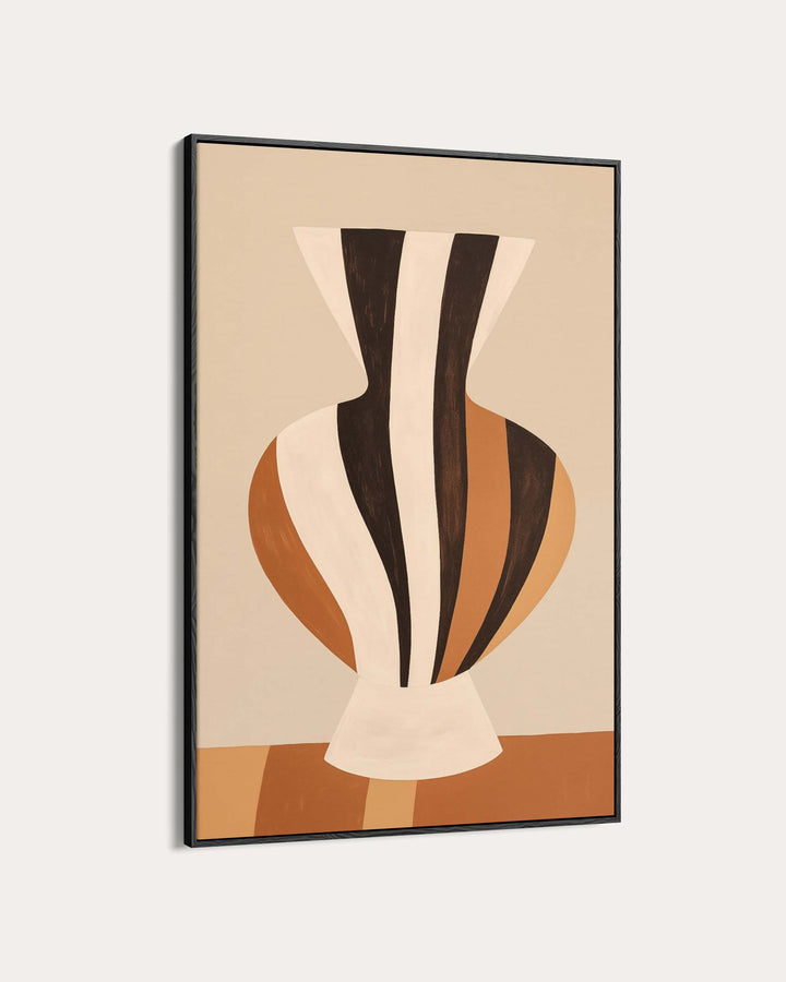 Stripes On Clay II Art Print
