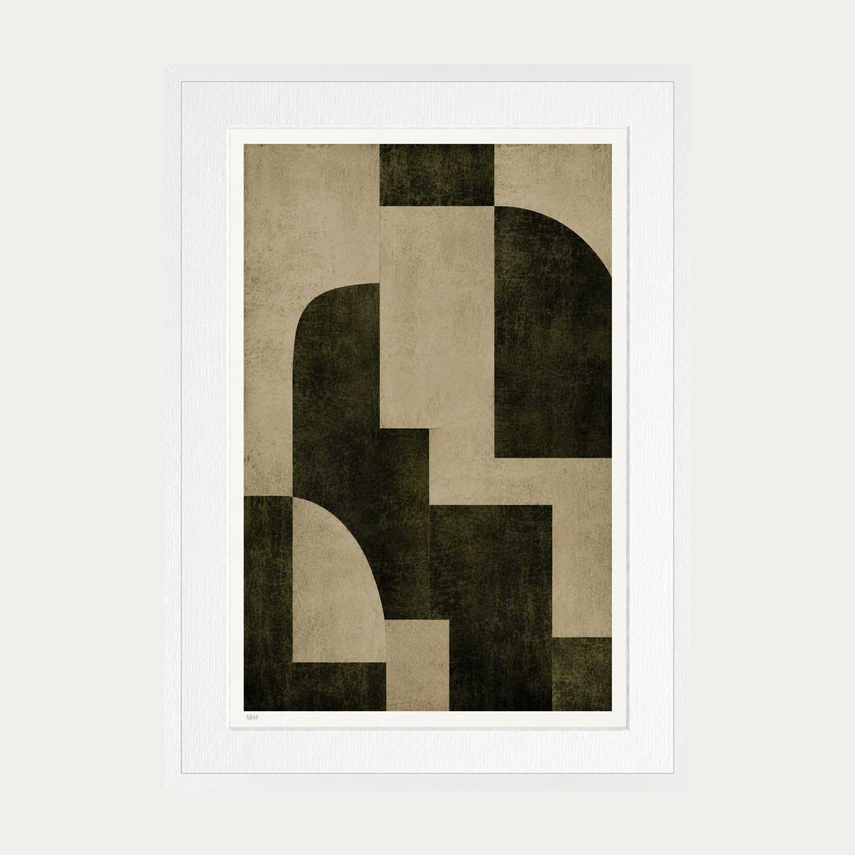Building Blocks | Limited Edition Print — White Frame