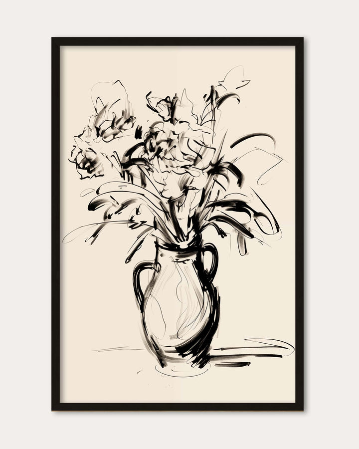 Flowers Study Art Print