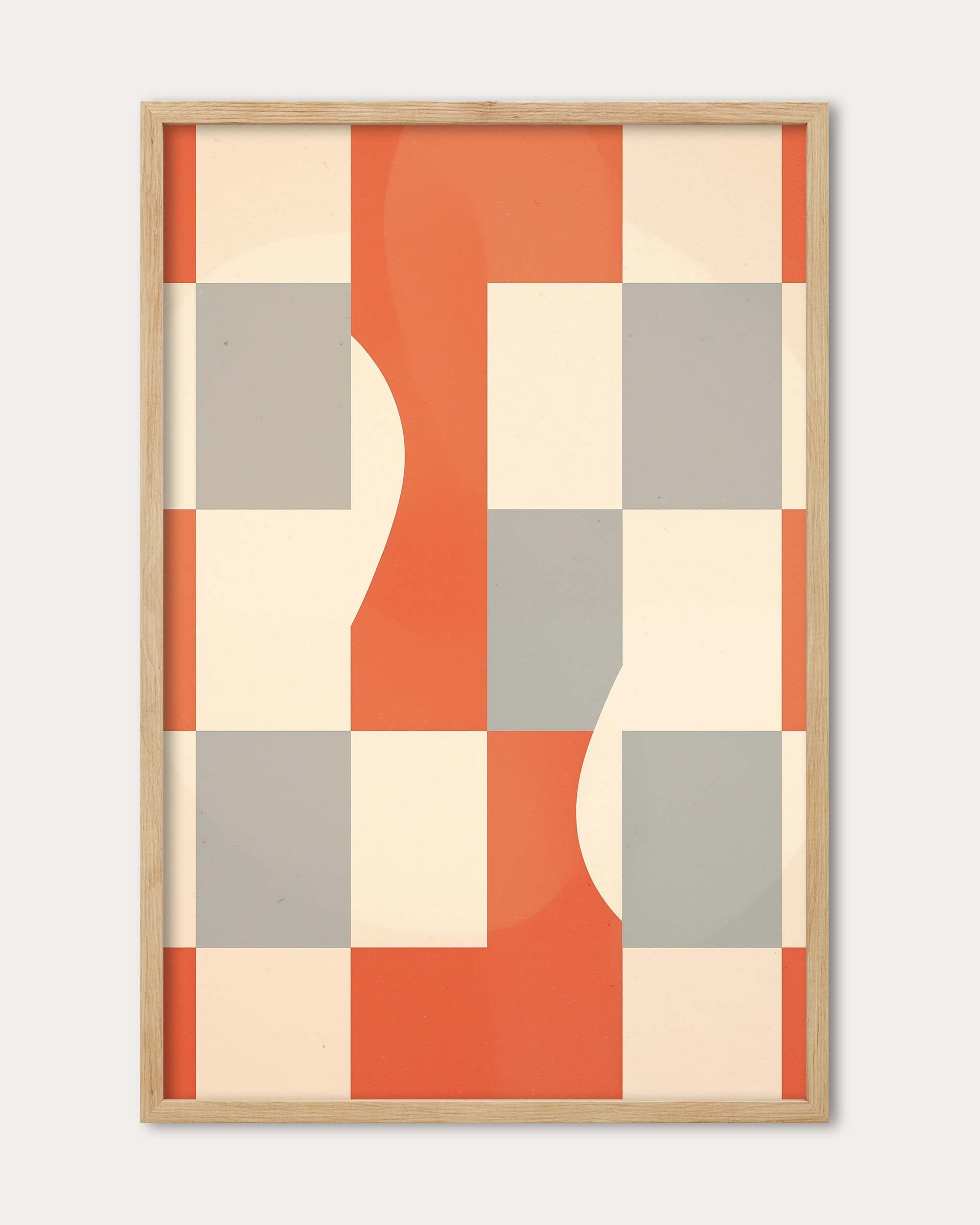 Checkers Art Print