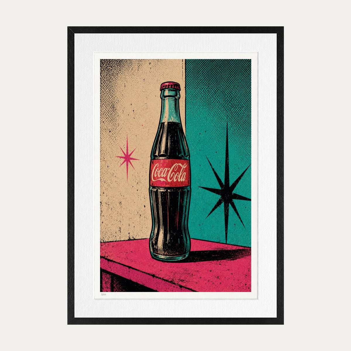 Classic Coke | Limited Edition Print — Black Frame