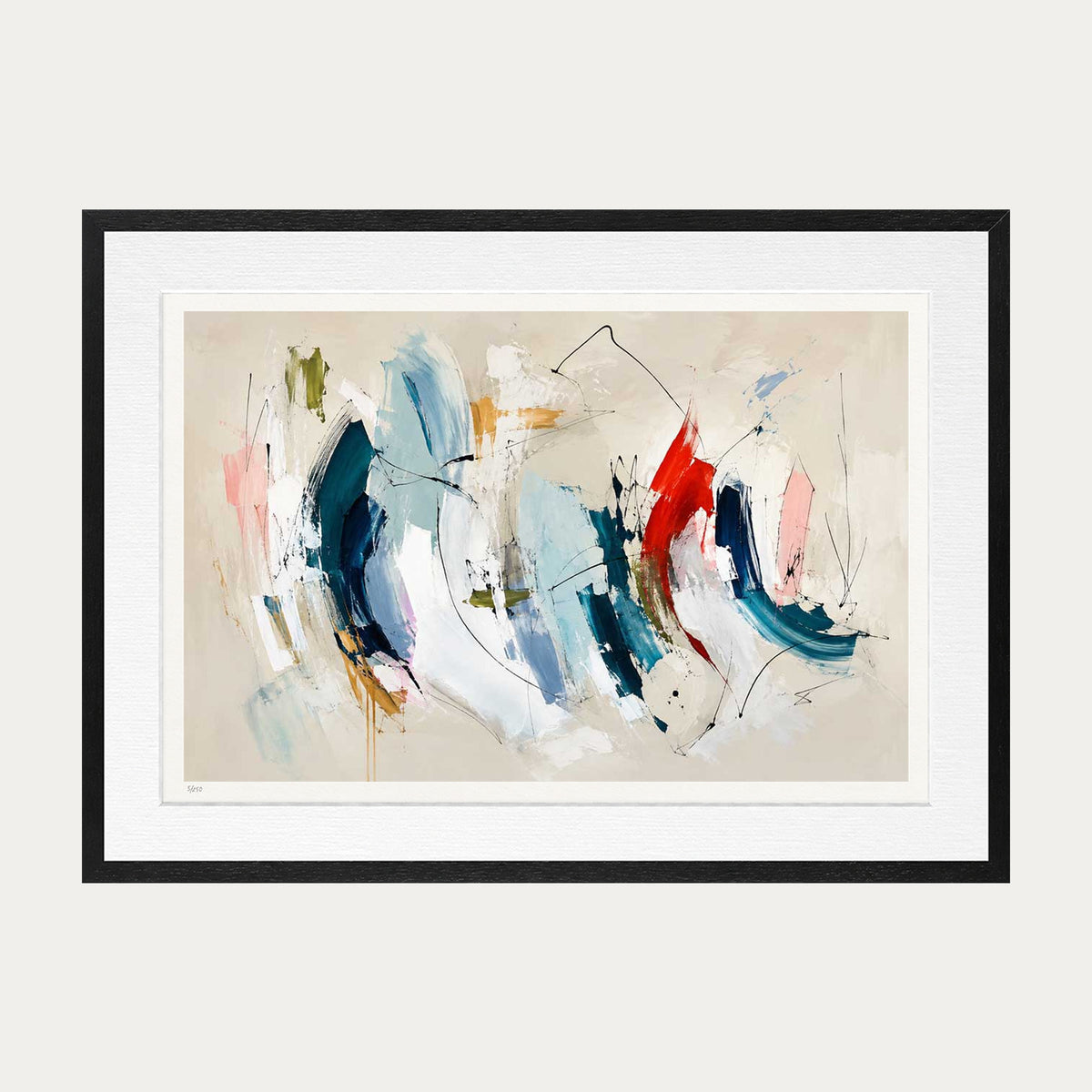 Colour Dance | Limited Edition Print — Black Frame