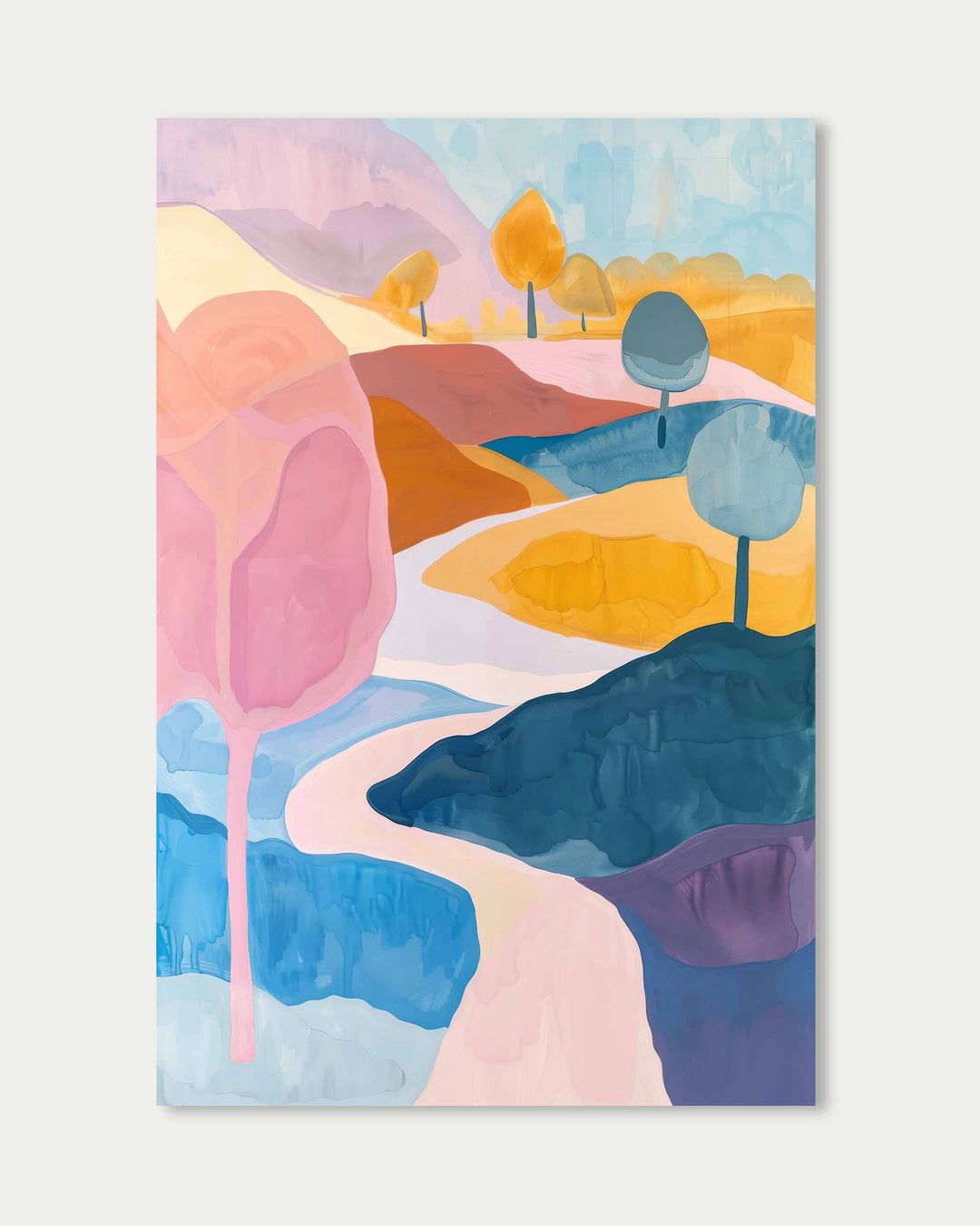 Dreamy Fields Wall Art Print