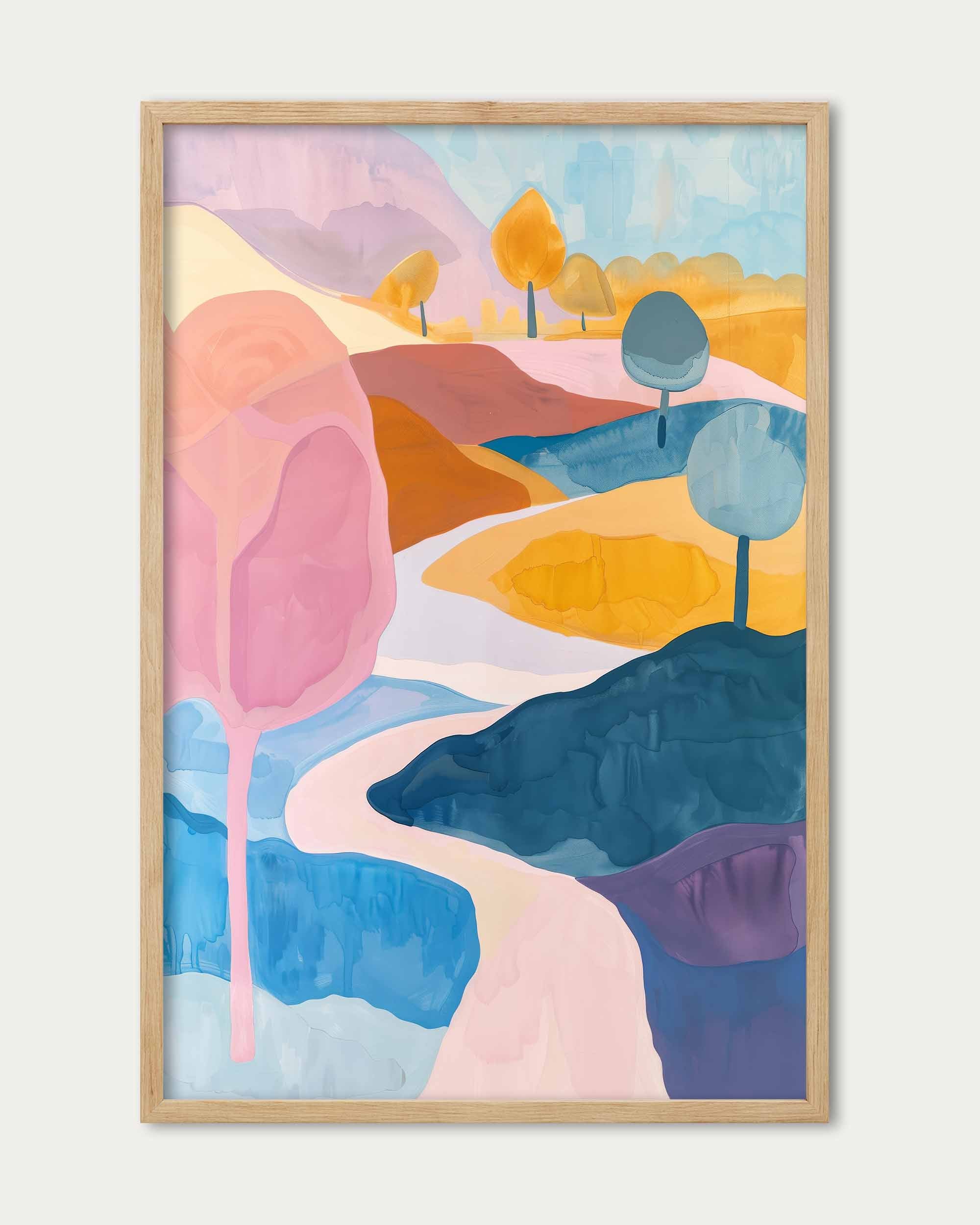 Dreamy Fields Wall Art Print