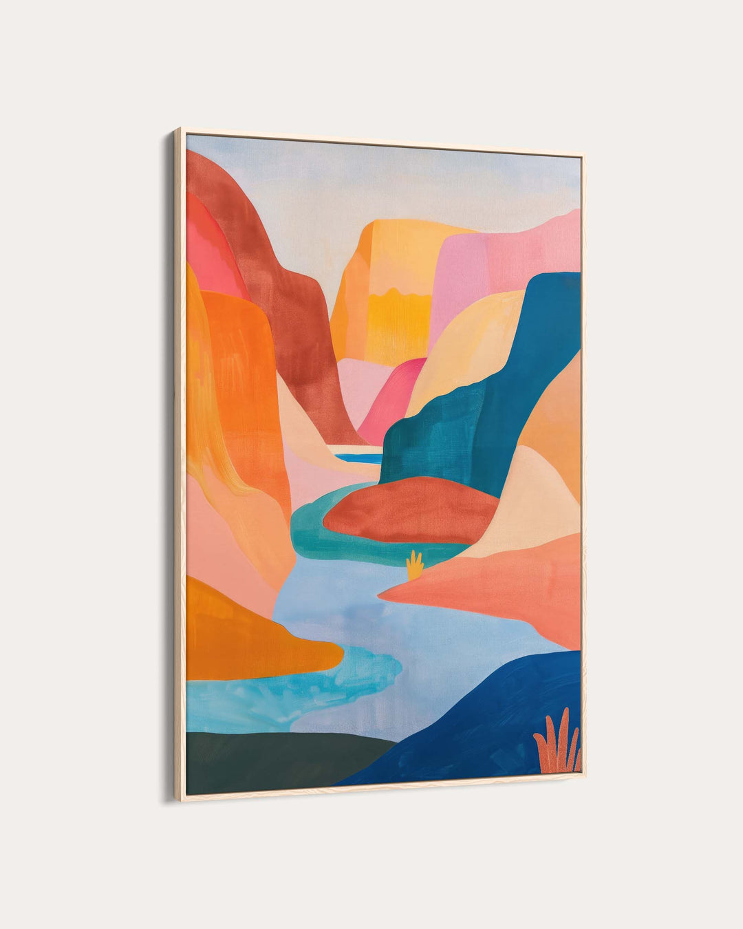 Dreamy Valley Wall Art Print