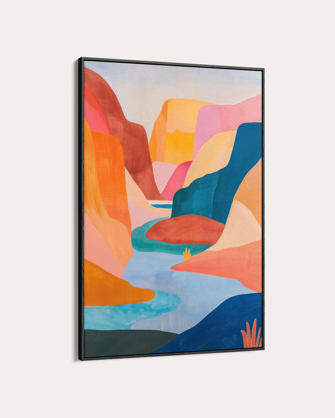 Dreamy Valley Wall Art Print