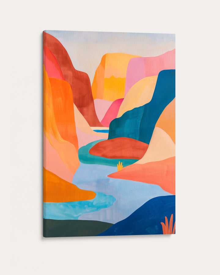 Dreamy Valley Wall Art Print