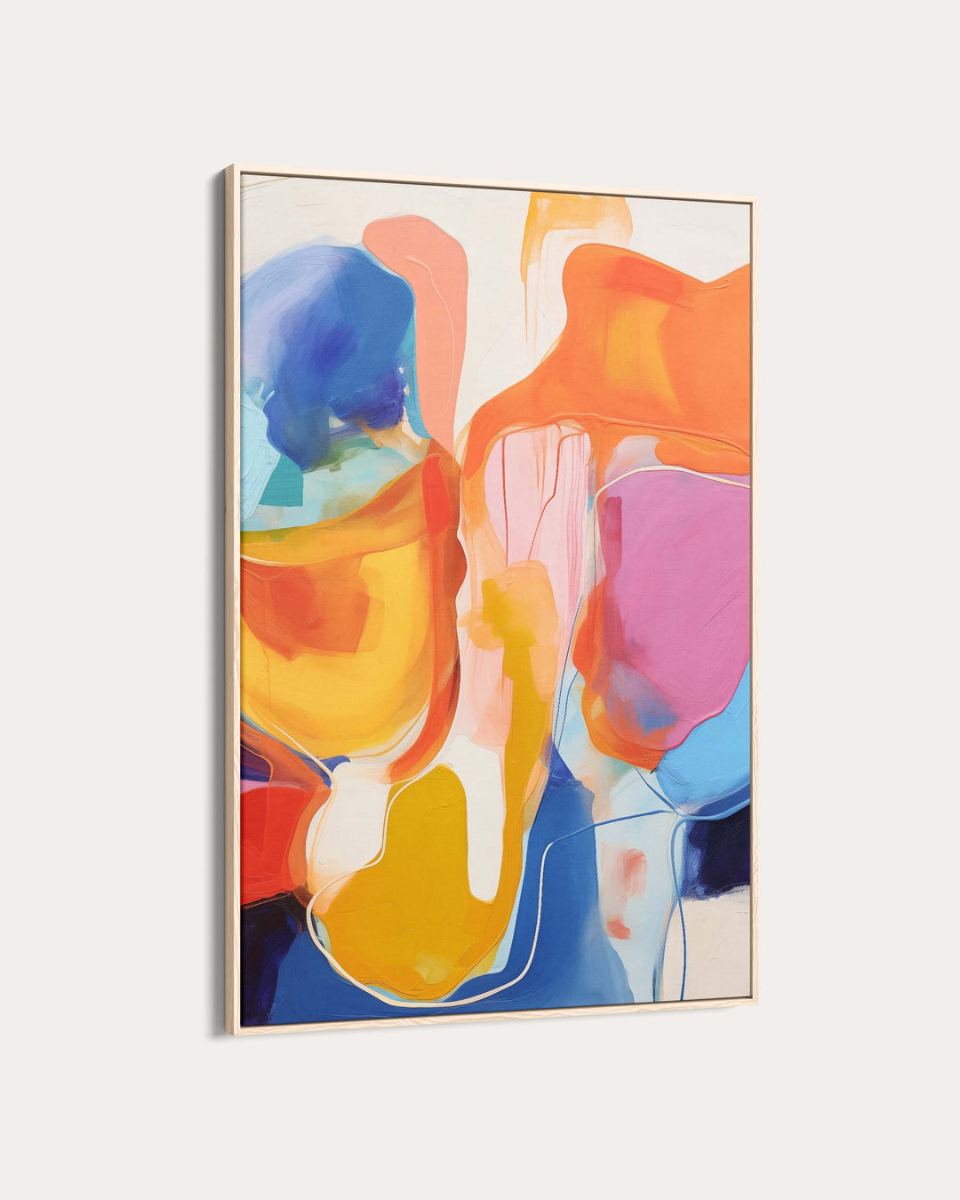 Abstract Valley Art Print